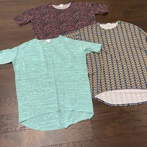 3 EUC Size Small LuLaRoe Irmas